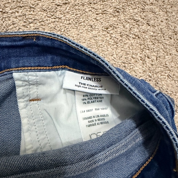 Joe's Jeans Blue Skinny Women's Jeans - Picture 5 of 8